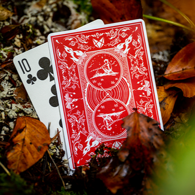 Bonfires Red (includes Card Magic Course) by Adam Wilber and Vulpine